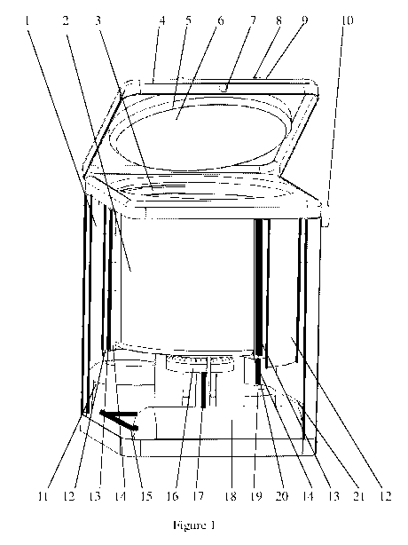 A single figure which represents the drawing illustrating the invention.